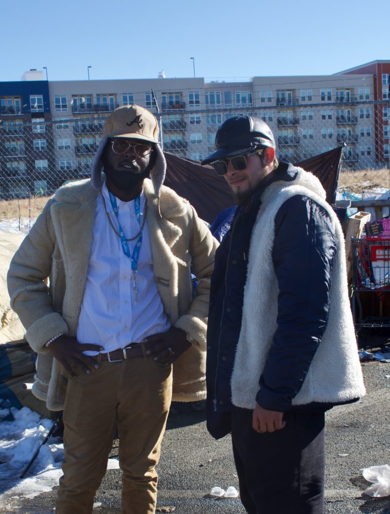 Heartless for the Holidays: Denver Evicts The Largest Unhoused Camp In The City. Houseless. Priest and JB
 |  John Staughton © 2020