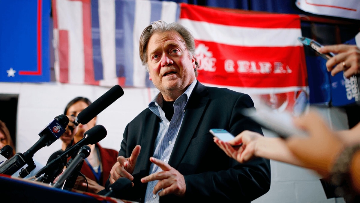 "They're Saying The Quiet Part Out Loud": Critics Are Begging Everyone To Wake Up After Steve Bannon Actually Said "There's A Plan" For Getting Trump A Third Term