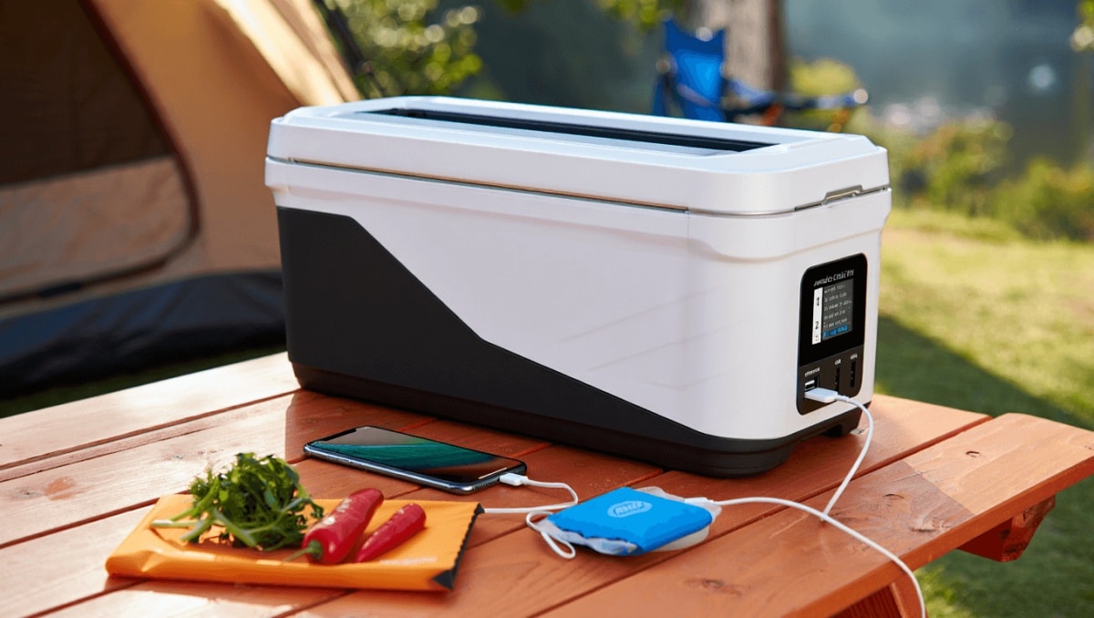 The Anker Solix EverFrost 2 electric cooler is a sweet upgrade from a standard cooler. Plus, it can recharge your phone.