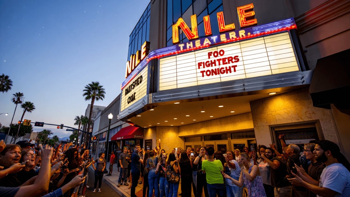 Foo Fighters Announce Surprise Show Tonight in Bakersfield, California