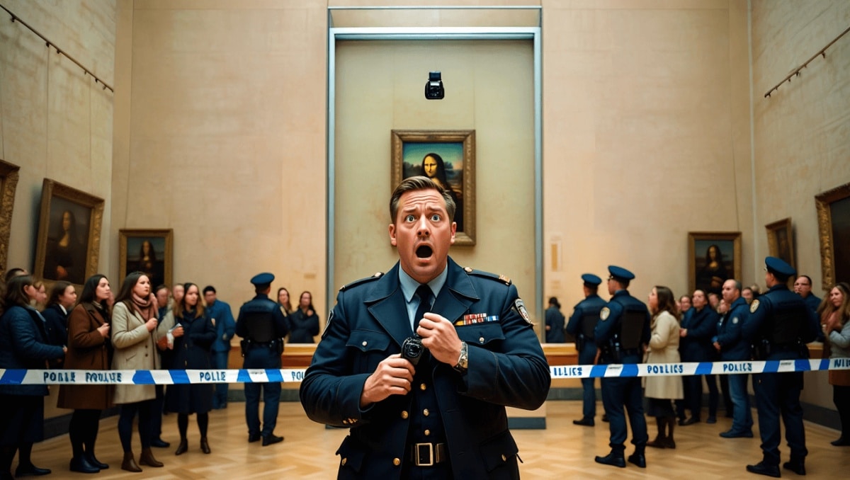 First, came the Louvre heist. Then came the memes