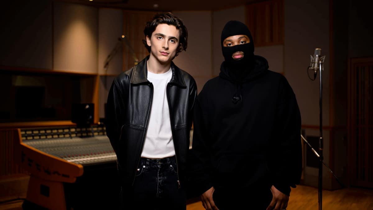 Is Timothée Chalamet Secretly Moonlighting As Masked U.K. Rapper EsDeeKid?