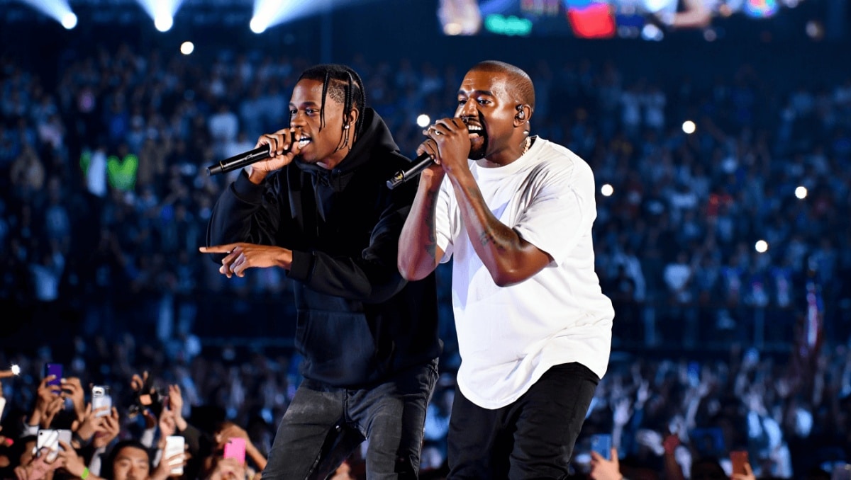Travis Scott Brings Out Kanye West for ‘Can’t Tell Me Nothing’ in Japan: ‘Used to Pray for Times Like This’