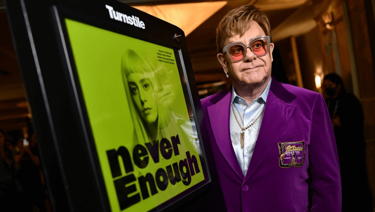 Elton John Is a Big Turnstile Fan, Says ‘Never Enough’ Is One of His ‘Favorite Albums of the Year’