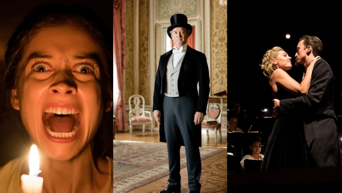 Horror, a Downton parody, and Sondheim on screen — in theaters this weekend