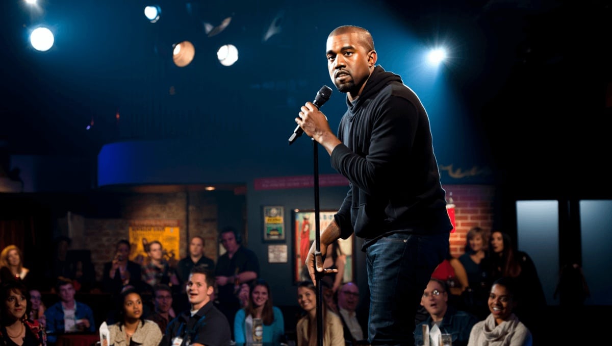 Kanye West Teases New Album After Appearing at Comedy Show