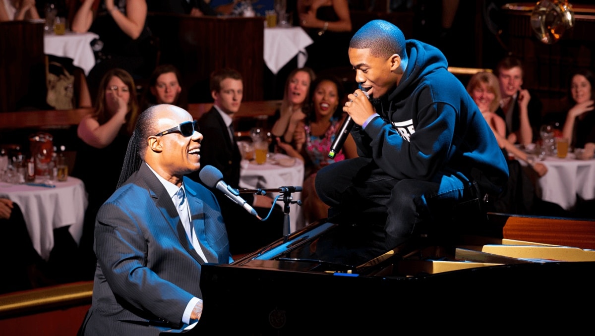Lupe Fiasco and Stevie Wonder Make a Big Surprise Appearance at Blue Note Concert