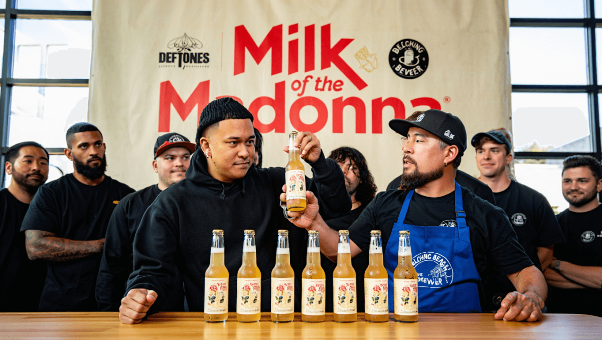 Deftones Partner With Belching Beaver Brewery for a Horchata Blonde Ale Named After Their Song ‘Milk of the Madonna’
