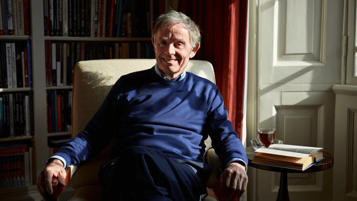 Julian Barnes says he's enjoying himself, but that 'Departure(s)' is his last book