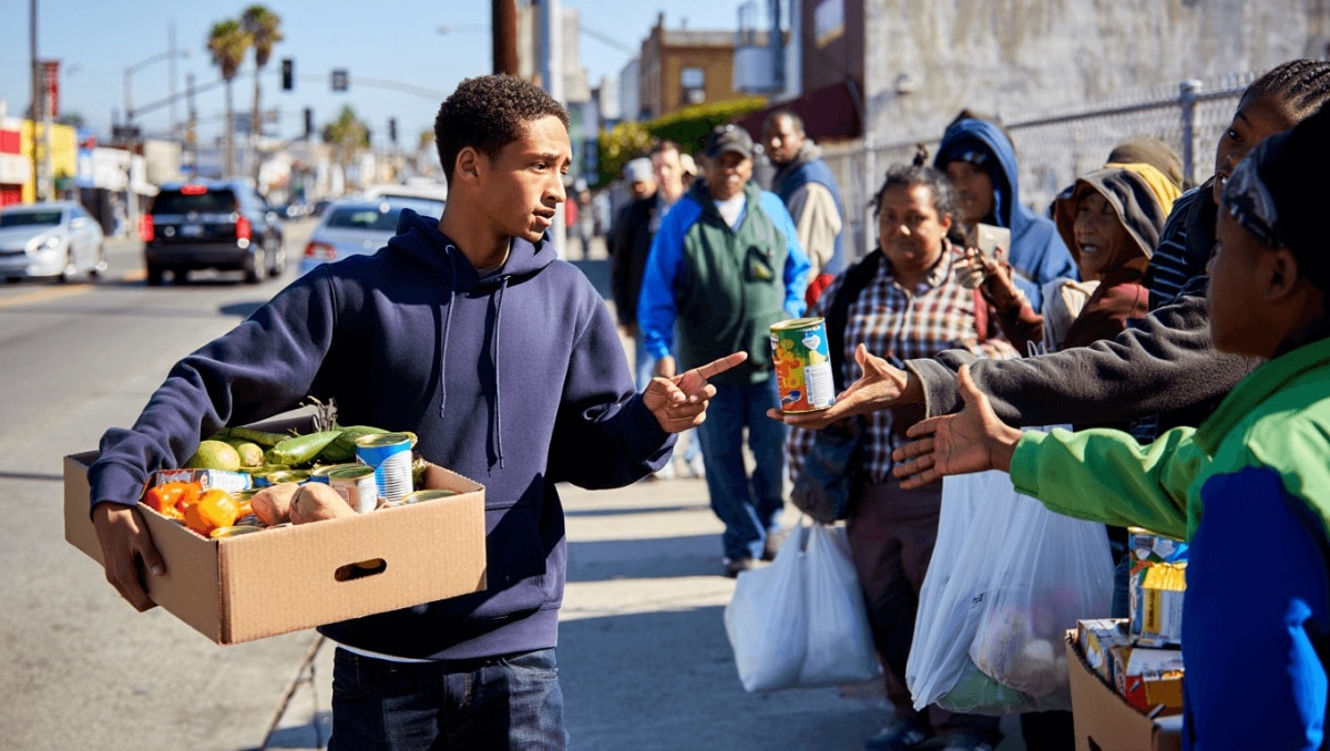 Jaden Smith Shares Vision to Ensure No One Living in Los Angeles’ Skid Row Goes Hungry