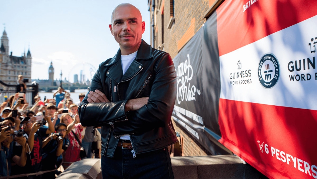 Pitbull Aims to Break a Guinness World Record at Summer Headlining Show in London, but It’s Not the Record You Think