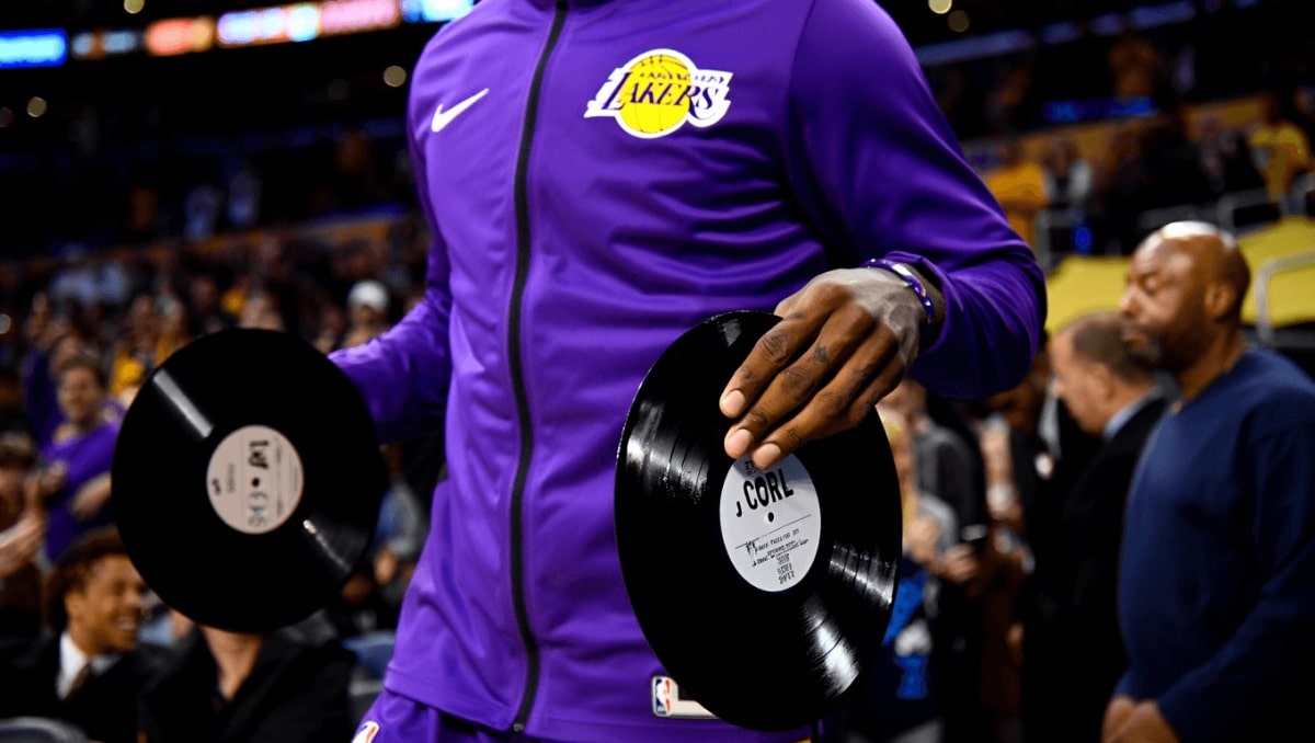 The Reason LeBron James Carried J. Cole’s ‘The Fall-Off’ Vinyl to a Lakers Game