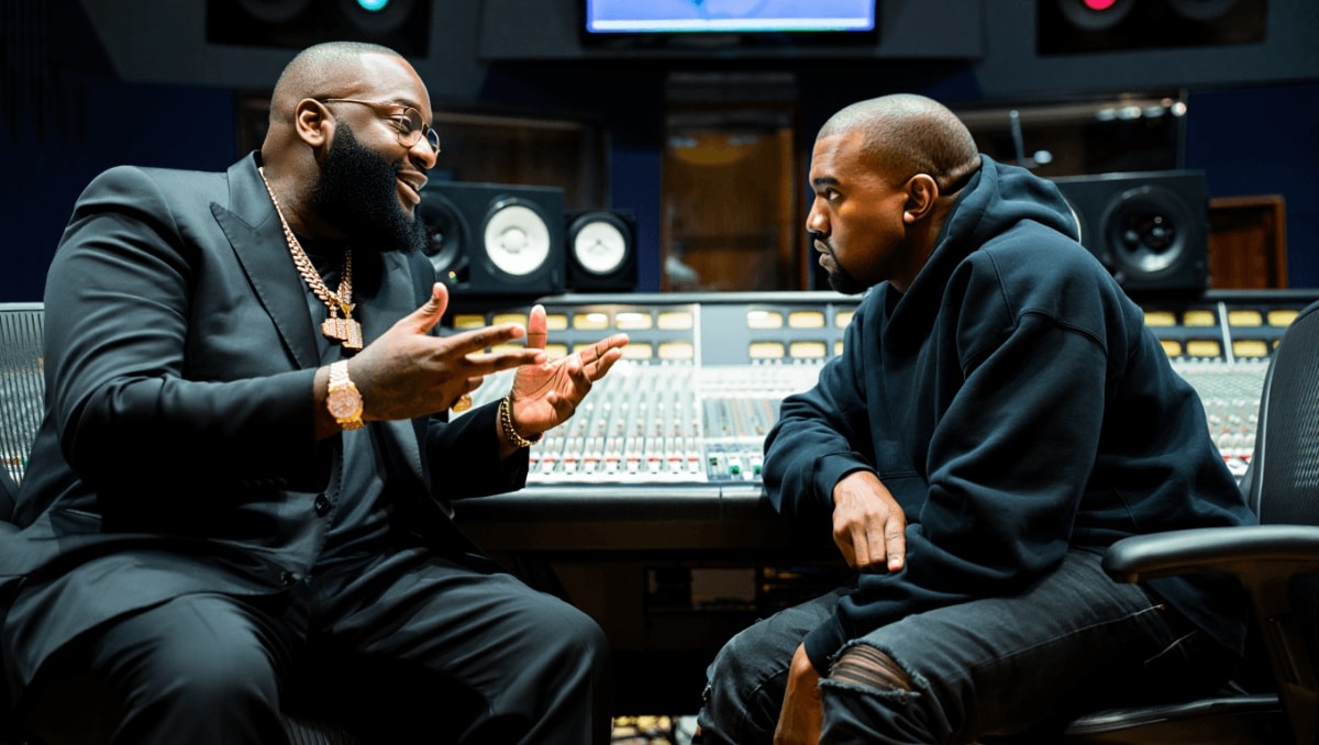 Rick Ross Opened up About Ghostwriting Early in His Career and How It Helped Him Meet Kanye West