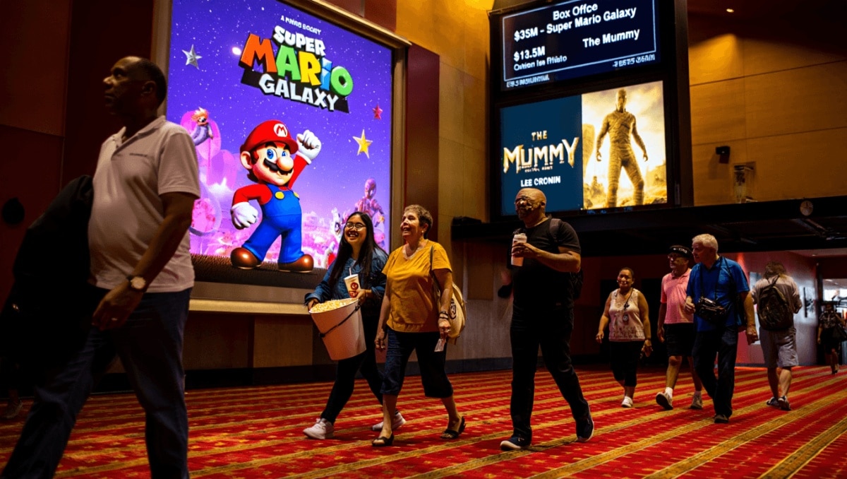 Box Office: ‘Super Mario Galaxy Movie’ Easily Tops Charts With $35 Million, ‘Lee Cronin’s The Mummy’ Debuts to $13.5 Million
More from Variety
Most Popular
Must Read
Sign Up for Variety Newsletters
More From Our Brands
