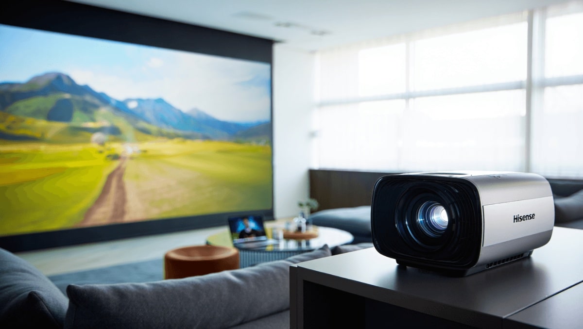 The Hisense M2 Pro projector proves you don't need a normal TV anymore