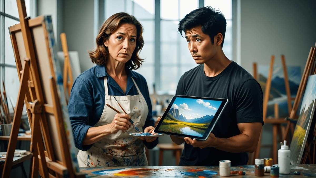 AI can replicate human-made art. Here’s why it can never replace it.