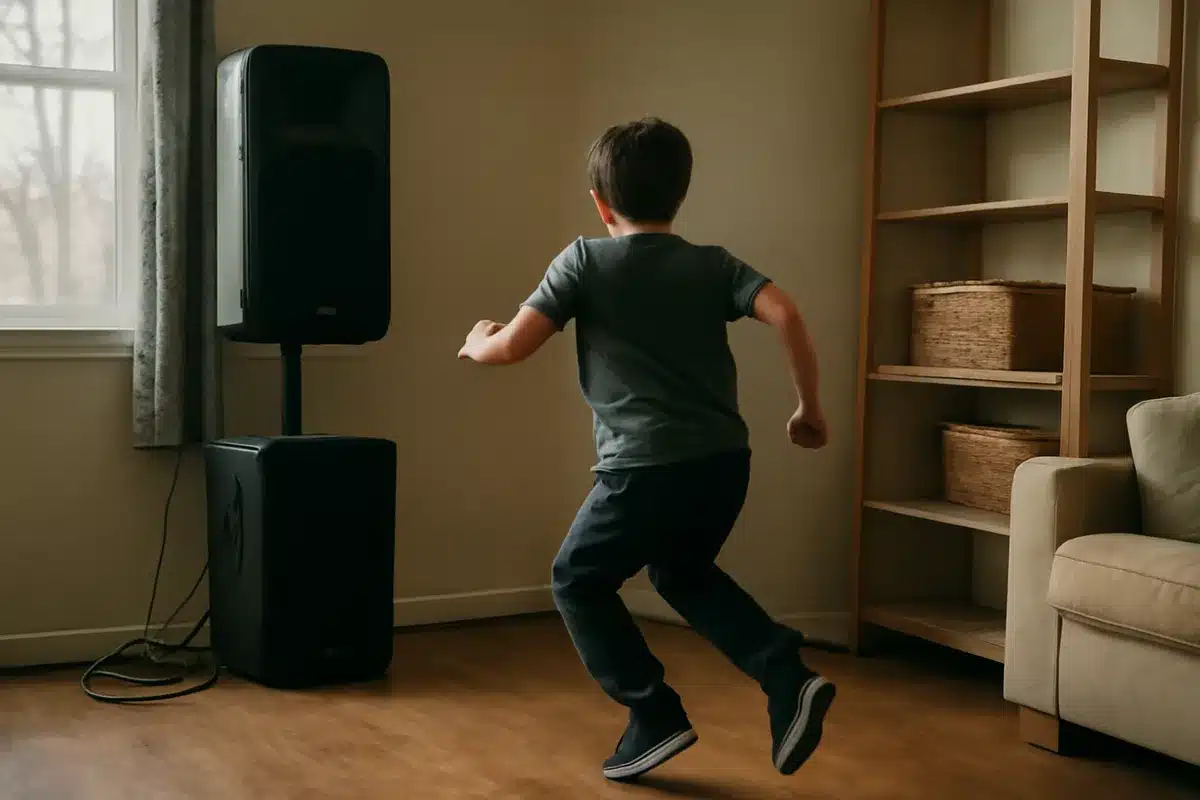 Simple fixes before the beat drops — Clear pathways and remove fragile items from the dance zone. Anchor speakers and secure lightweight shelves. Suggest safer moves: bounce, don’t jump.