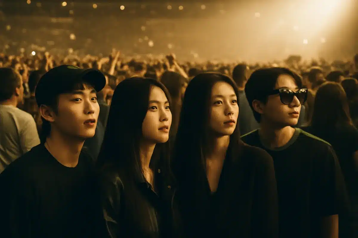What happened at the concert and who noticed — Photos and short clips from the venue circulated on social media soon after the show. Users spotted a group of high-profile K-pop idols in the crowd. The images spread quickly across platforms,