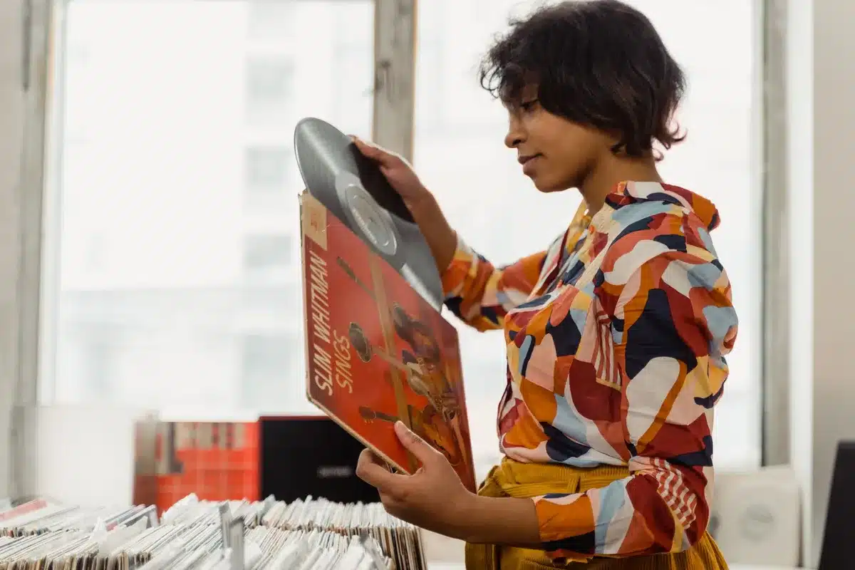 Collection de disques vinyles en édition limitée pour collectionneurs