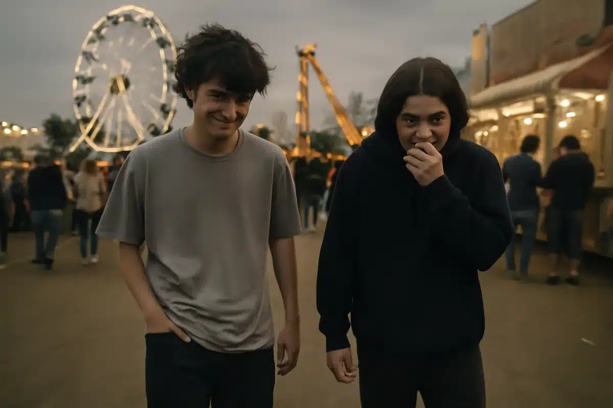 What played out at the Freedom 250 fair and why it spread fast — The video shows two young creators meandering through rides, food stalls, and crowds. Their offbeat timing and quiet mischief stood out amid the usual fair scenes. In