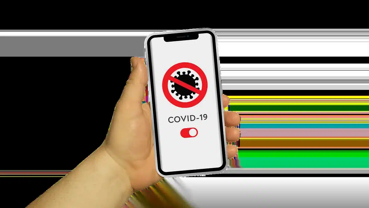 Child scrolling short-form music playlists on a phone
