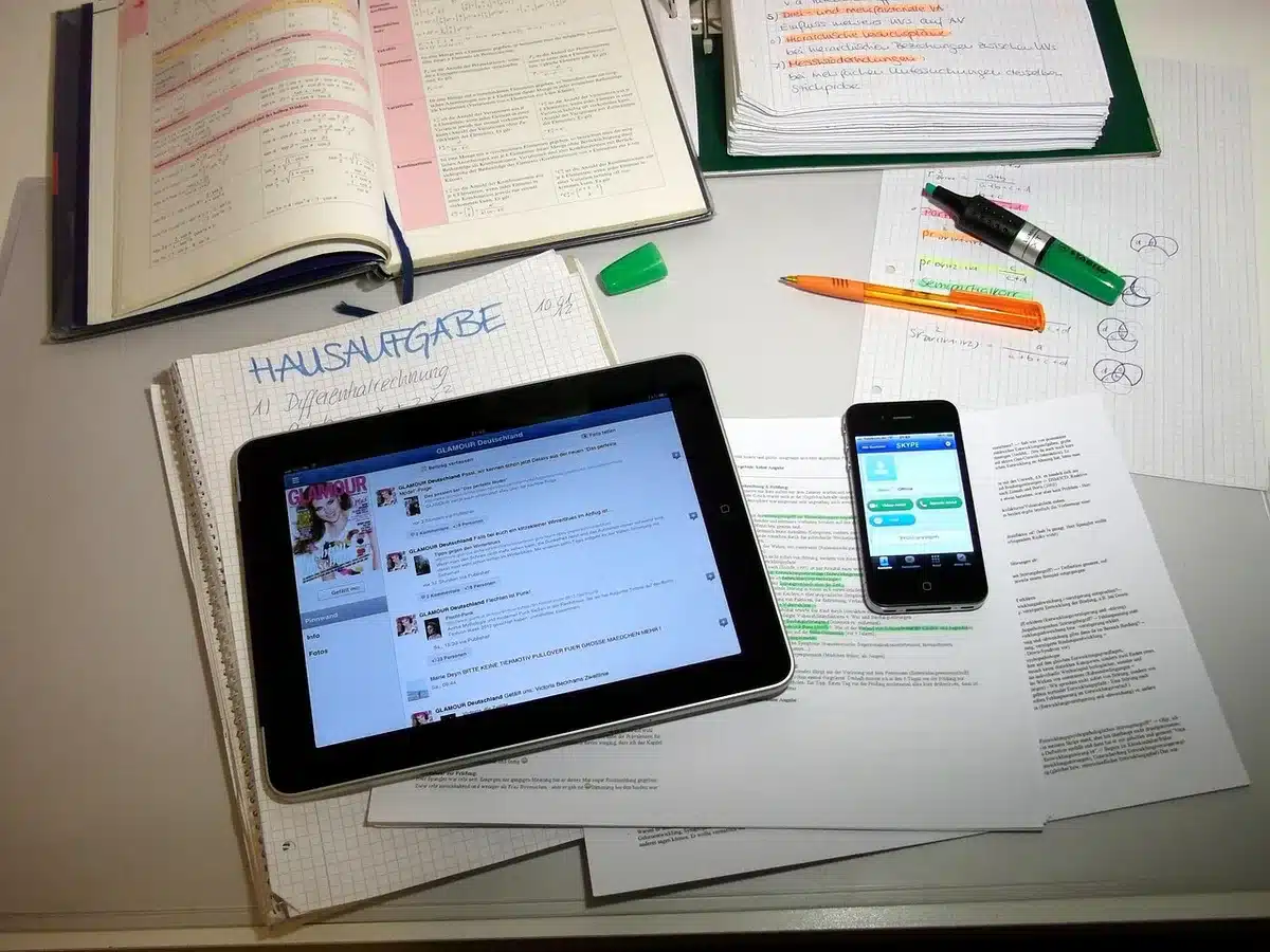 Smartphone screen showing viral social media posts and notifications