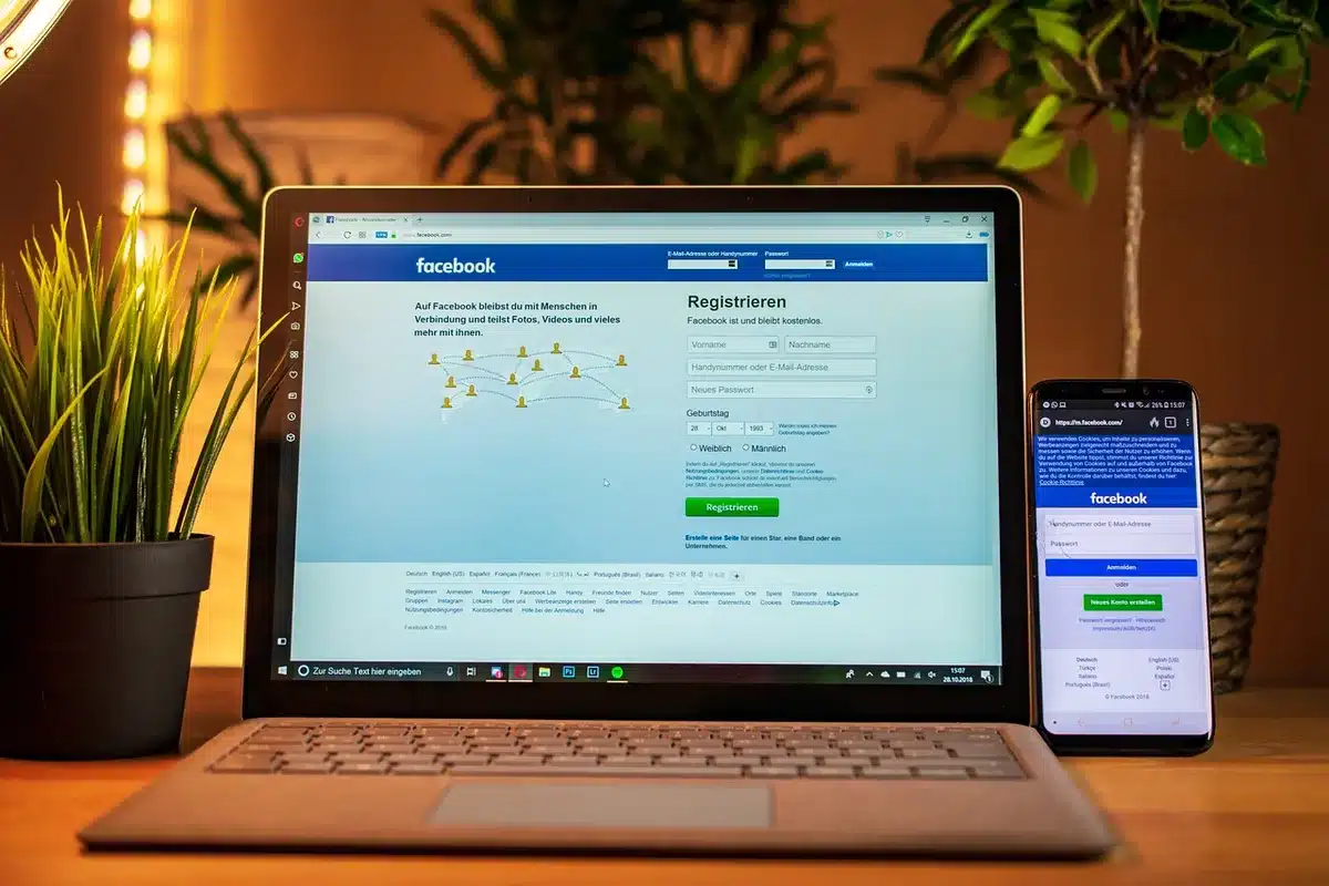 Smartphone showing social media posts and mixed reactions