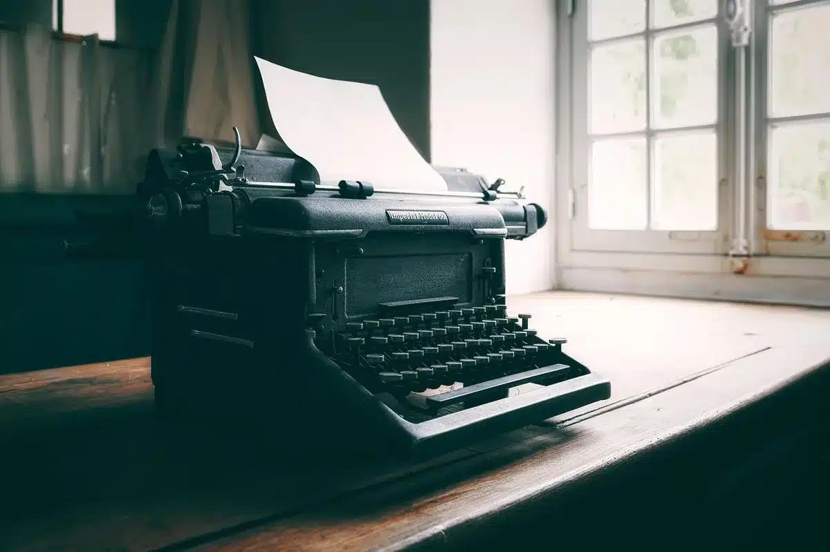 Writer or producer working on script, balancing creative storytelling with social themes