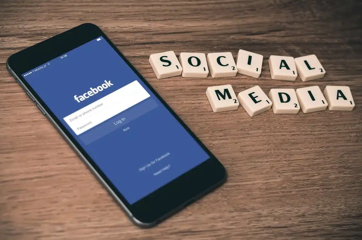 Smartphone showing a viral social media post and notifications