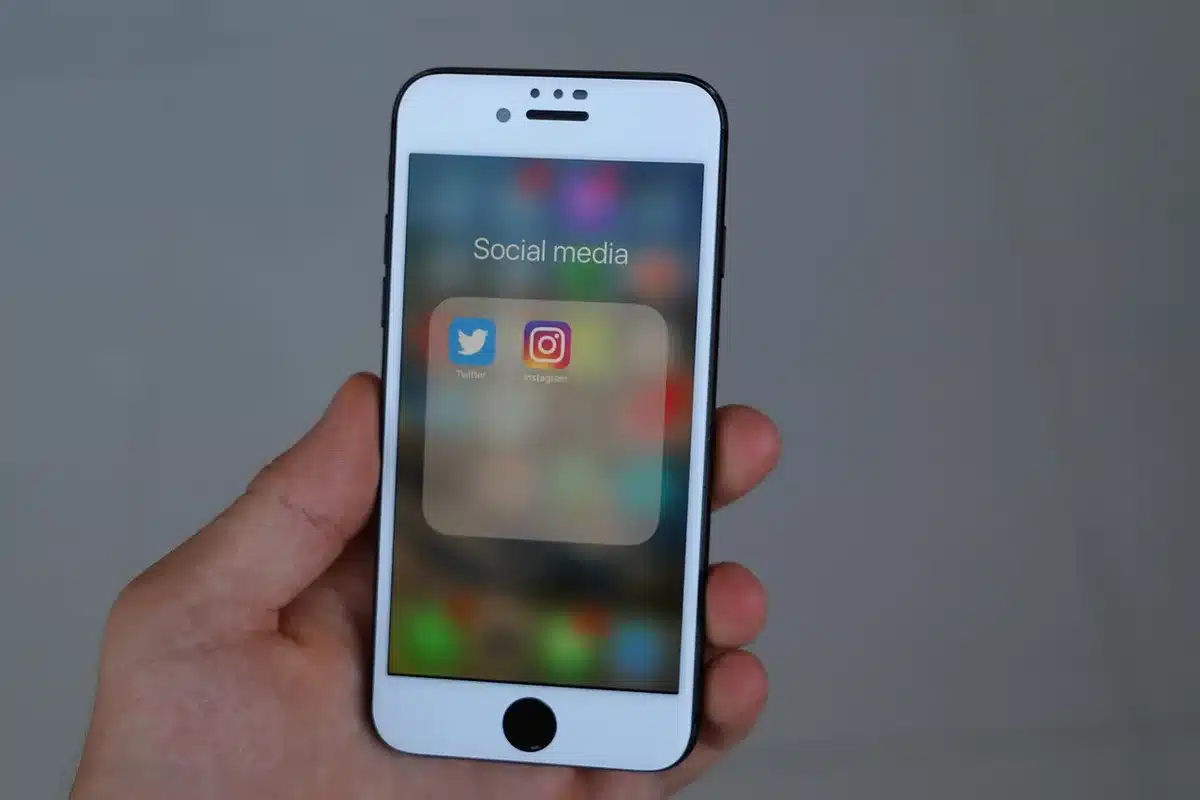 Smartphone screen showing a short horror clip on a social feed