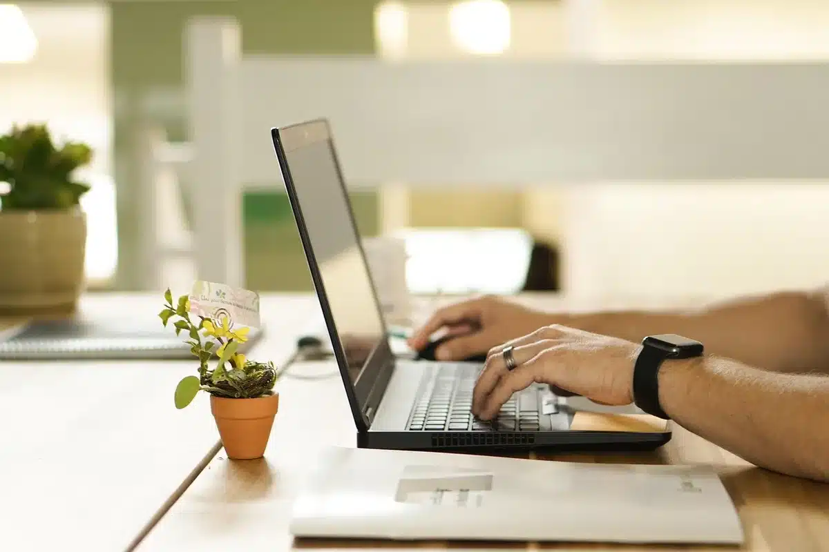 People viewing social media reactions on multiple devices