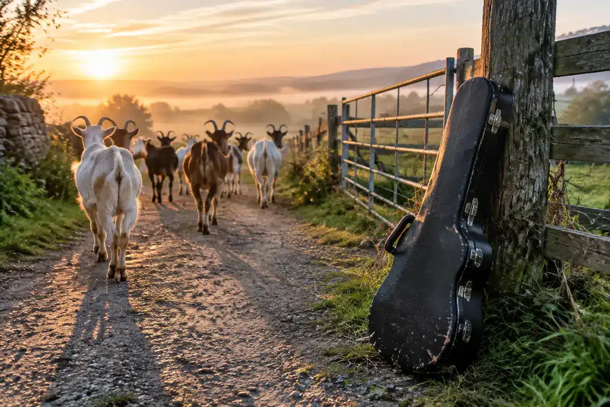 Metal legend quits music to raise fainting goats